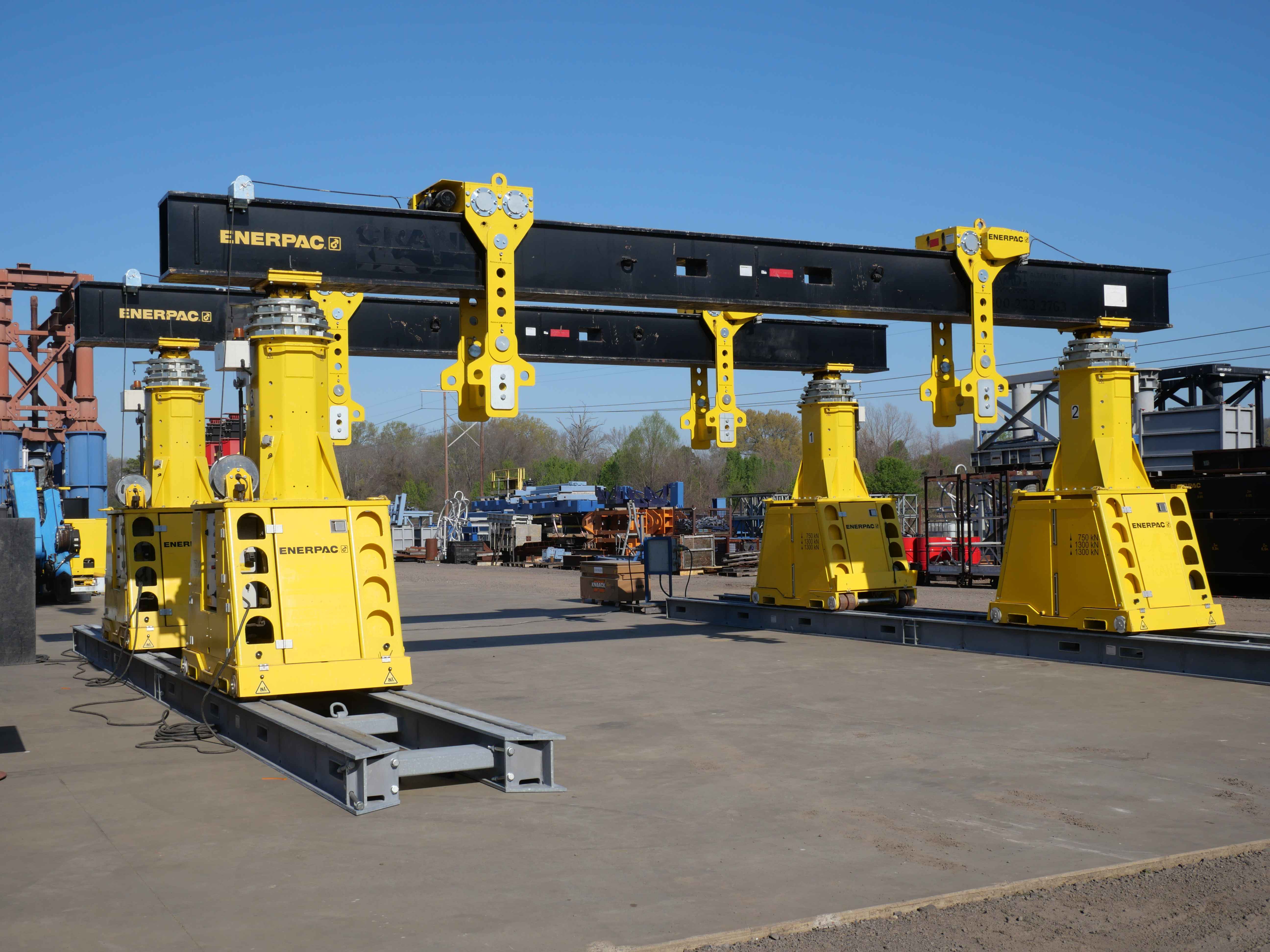 Engineered Rigging Adds To Rental Fleet With Hydraulic Gantry Crane Engineered Rigging Adds To Rental Fleet With Hydraulic Gantry Crane