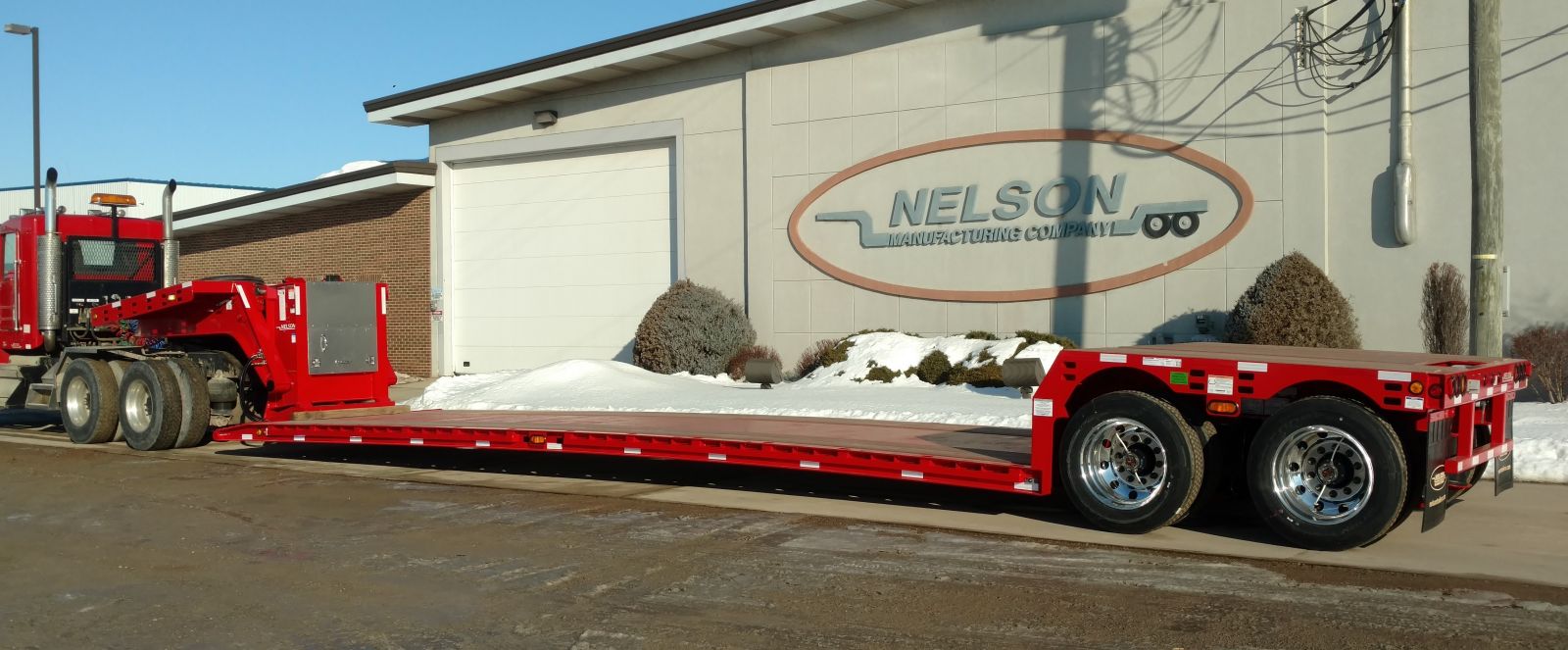 Nelson Ramp Trailers Nelson’s New “Low Rider” Double-Drop Trailers are Light and Low | Crane ...