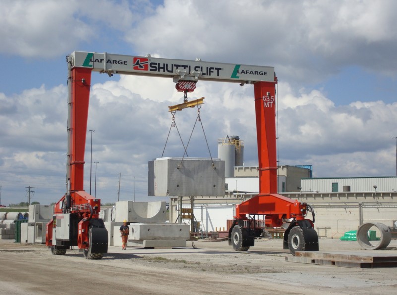 Lafarge Purchases Shuttlelift Gantry Crane